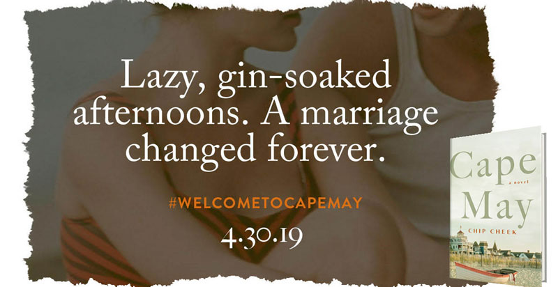 An intimate embrace hints at a story of transformation—'lazy, gin-soaked afternoons. a marriage changed forever.' a glimpse into 'cape may' awaits on 4.30.19.