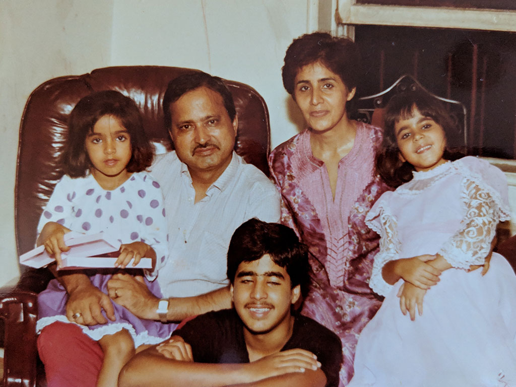Aarti Shahani Family