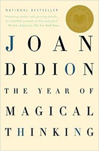 Cover of "the year of magical thinking" by joan didion, featuring a national book award winner sticker.