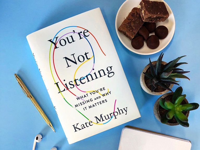 You're Not Listening Cover Design Q&A