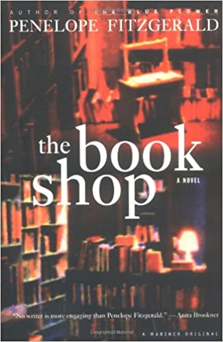 An inviting journey into literature: 'the bookshop' novel by penelope fitzgerald, promising a narrative woven through the charming aisles of a book lover's haven.