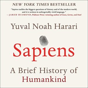 Sapiens Audio Book Cover