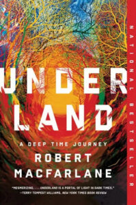 An immersive journey through the vibrant and mysterious subterranean world, as depicted on the cover of robert macfarlane's bestseller 'underland: a deep time journey'.