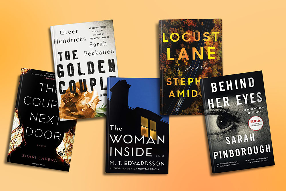 A collection of thrilling novels laid out on a warm-toned background, offering a glimpse into worlds of mystery, secrets, and suspense.