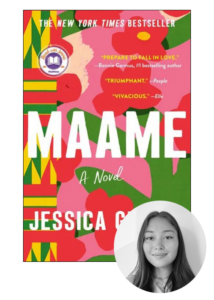 cover of maame with icon of margaux kanamori