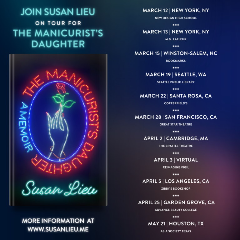 The Manicurist's Daughter Book Tour with Susan Lieu