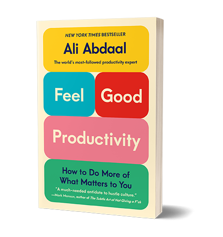 A book with colorful rectangles.